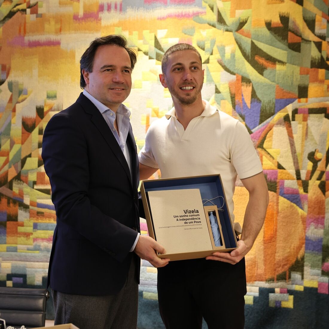 RuI Freitas com Victor Hugo Salgado