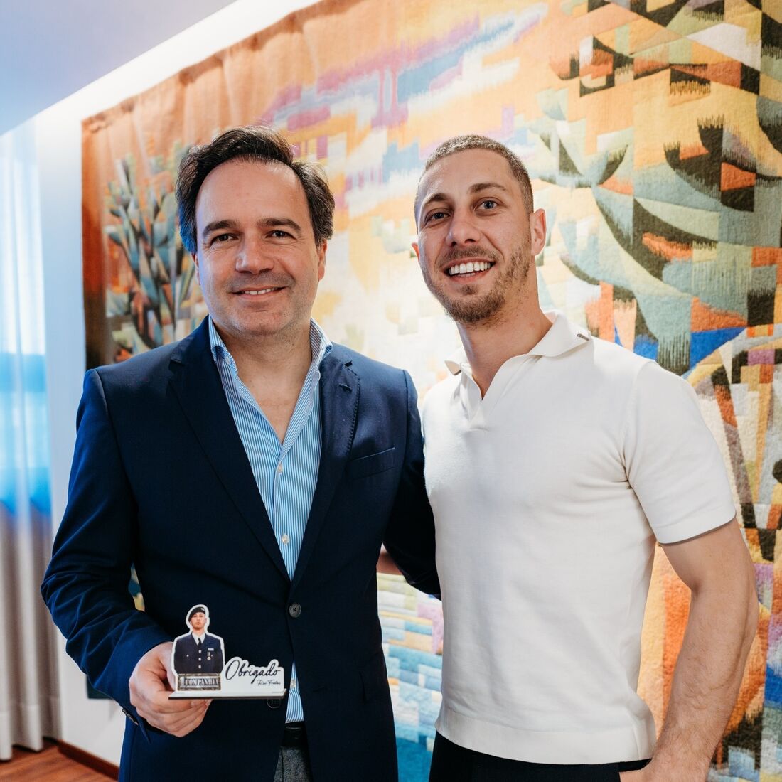 RuI Freitas com Victor Hugo Salgado