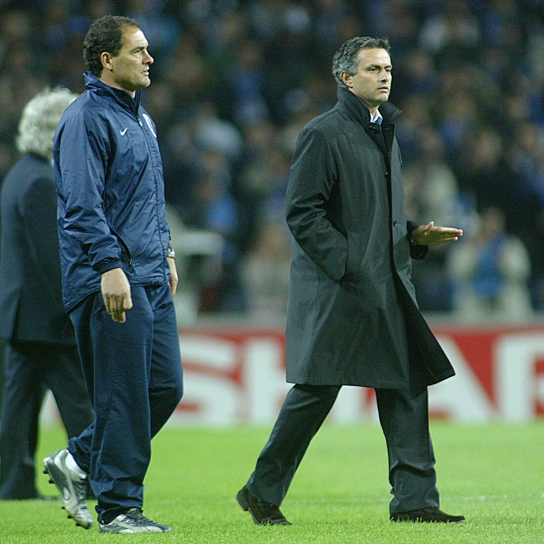 José Mourinho com Silvino Louro