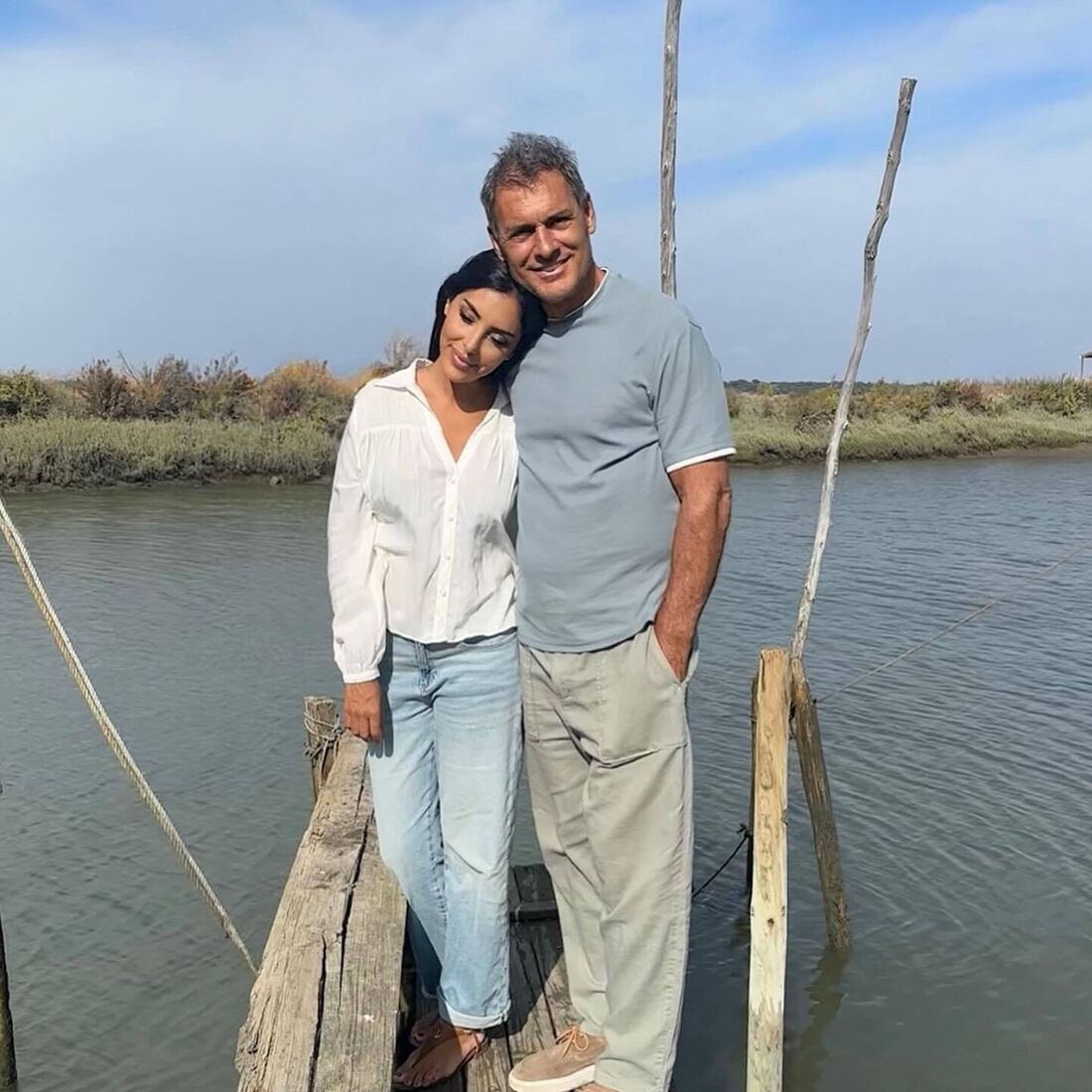 Silvino e Dana Adnan