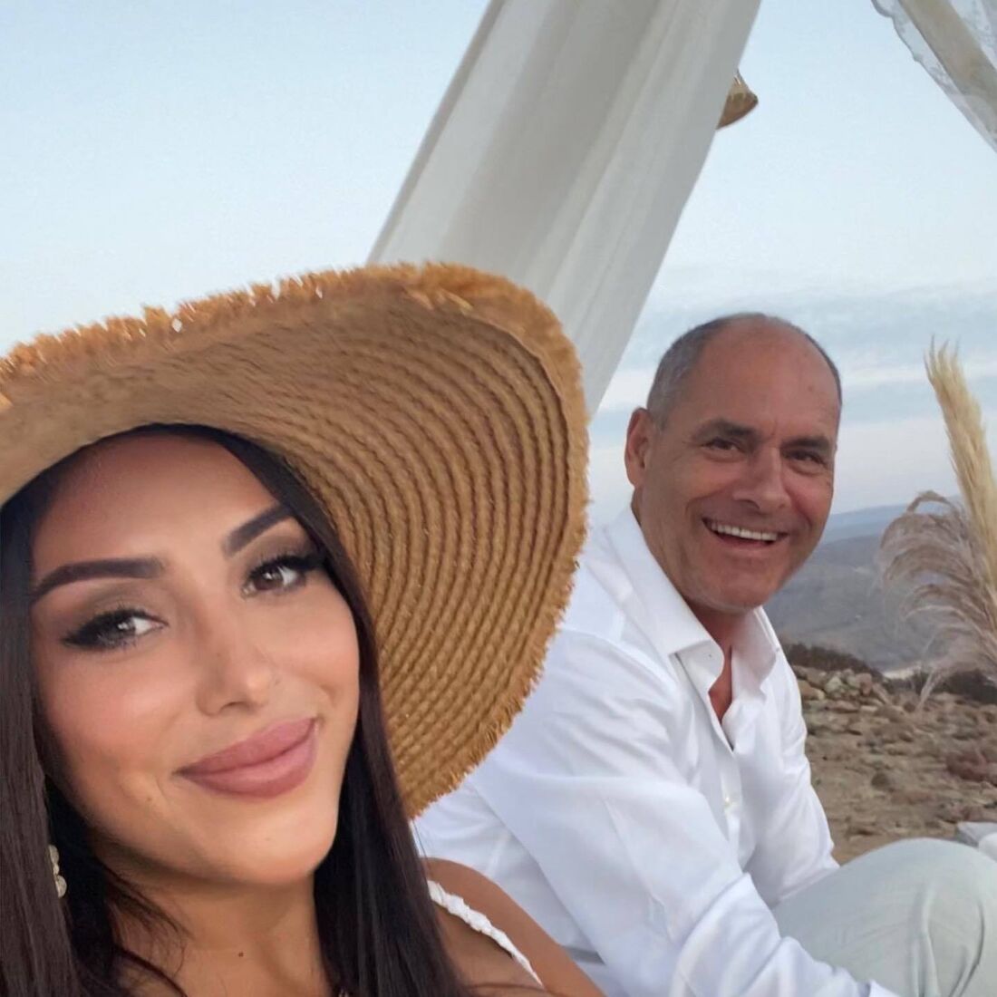 Silvino e Dana Adnan