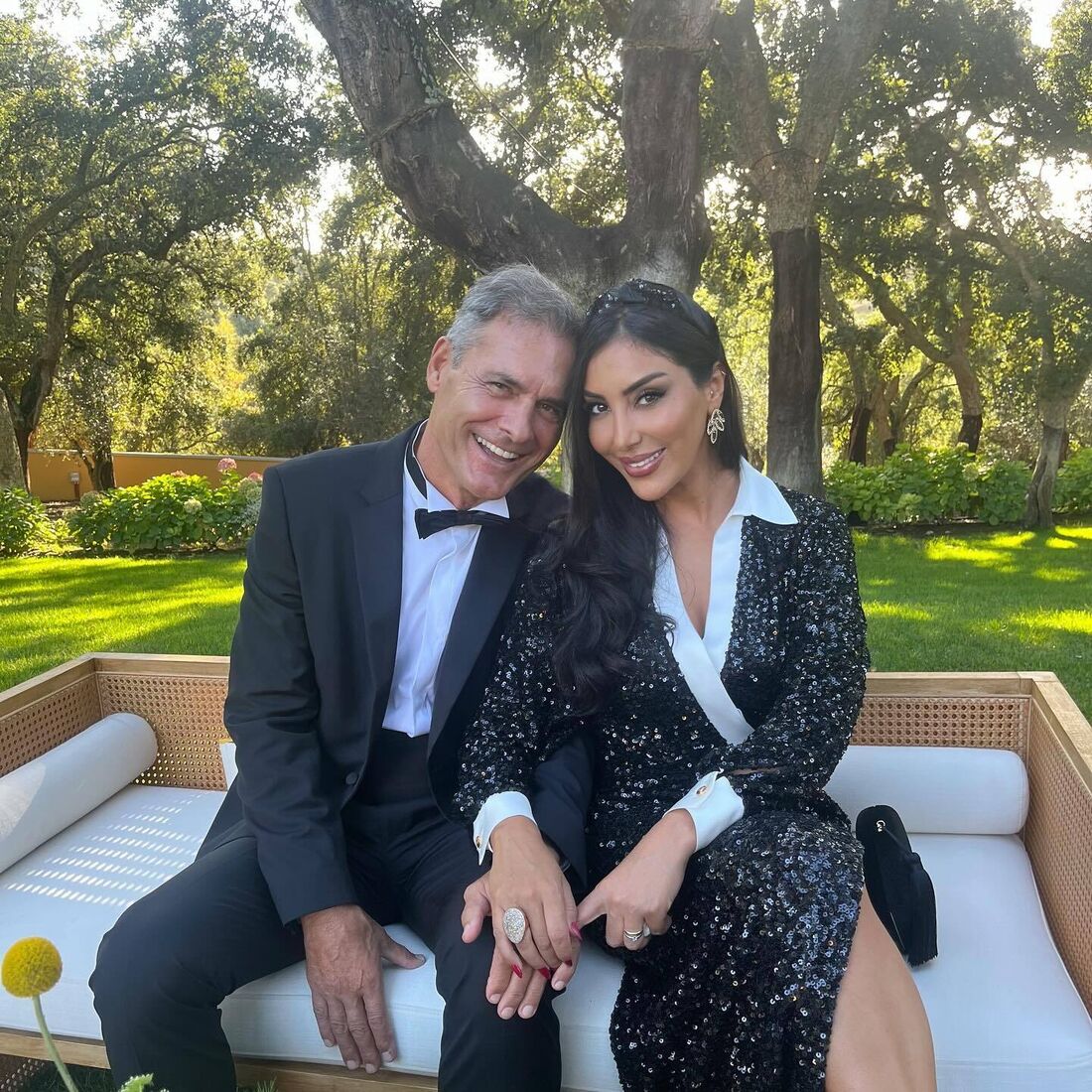 Silvino e Dana Adnan