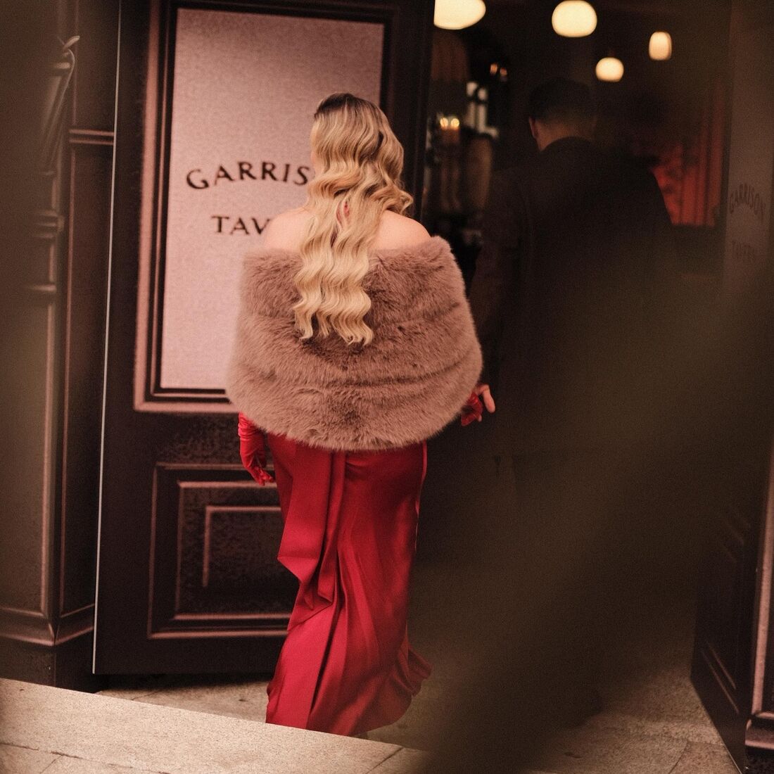 Débora Lourenço na festa