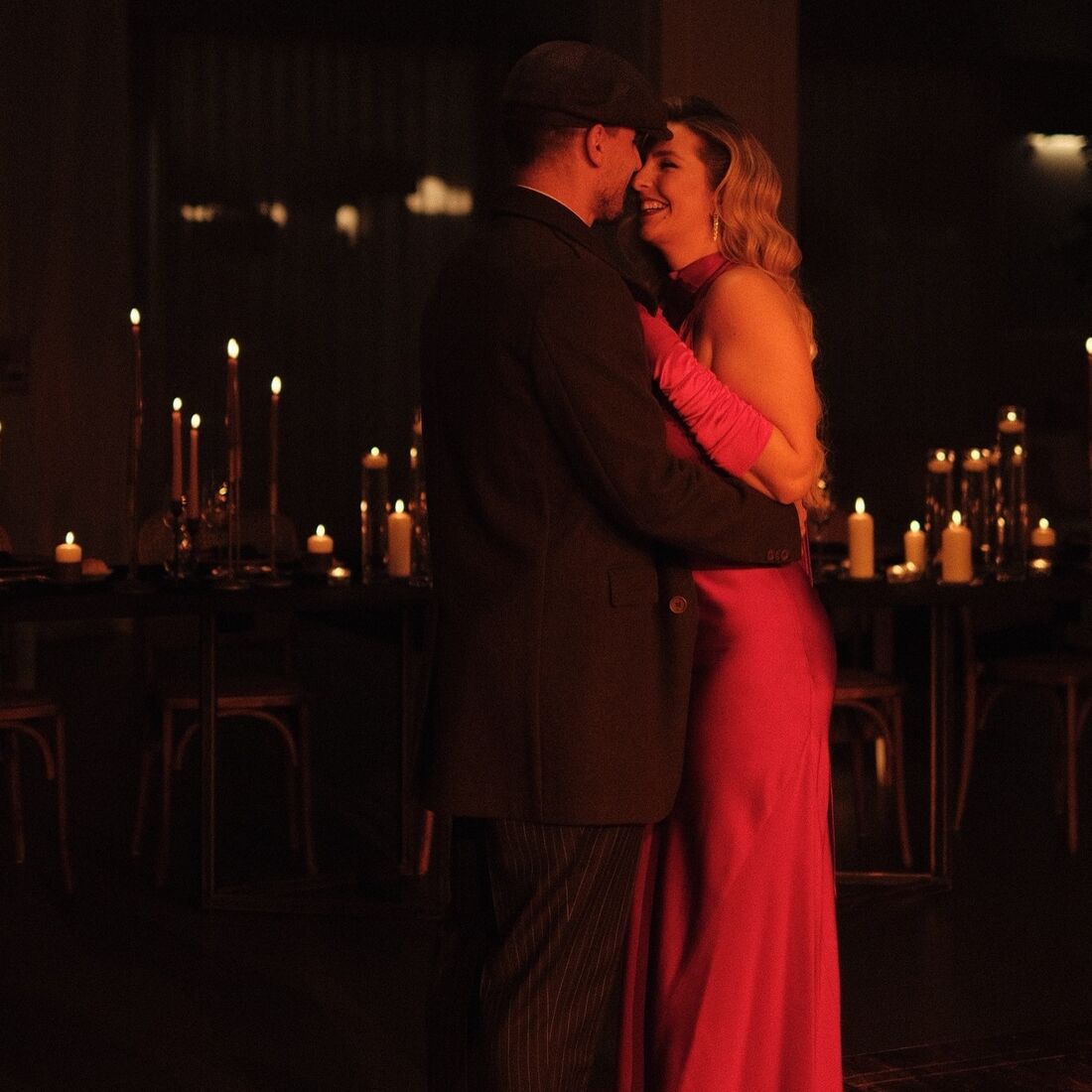 Ruben Neves e Débora Lourenço na festa