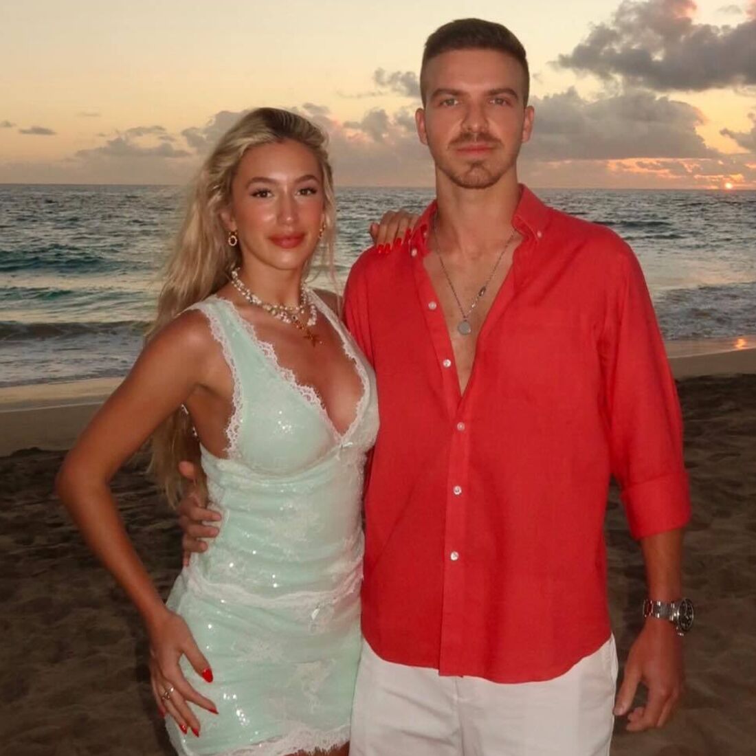 Bárbara Parada e Guilherme Filipe nas férias na ilha do Sal