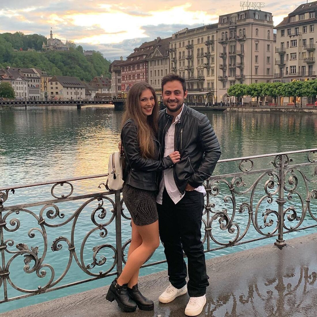 Ricky e Liliana, da 'Casa dos Segredos', celebram o amor em Lucerna