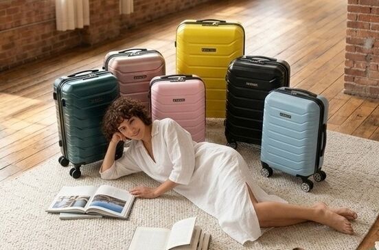 Mala de cabine, elegância e resistência para a sua próxima escapadinha.
