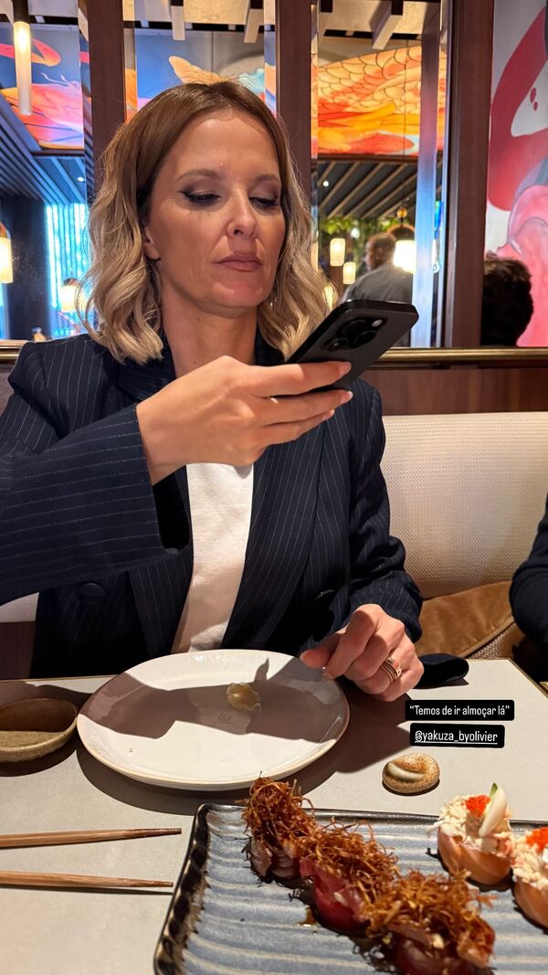 João Monteiro almoça com Cristina Ferreira