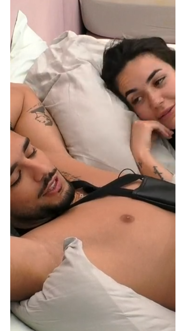 Sara e Hugo mostram cumplicidade na 'Casa dos Segredos'