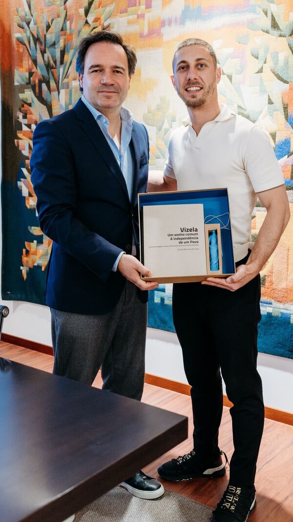 RuI Freitas com Victor Hugo Salgado