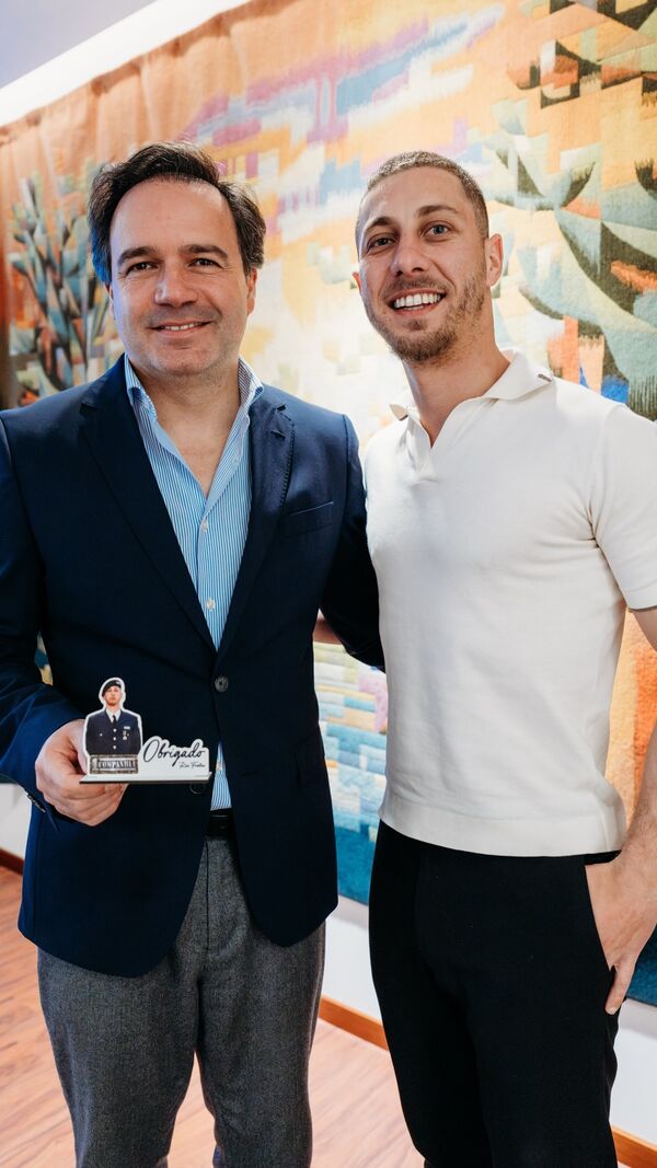 RuI Freitas com Victor Hugo Salgado