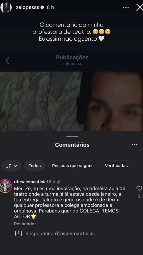 Zé Lopes, Rita Salema