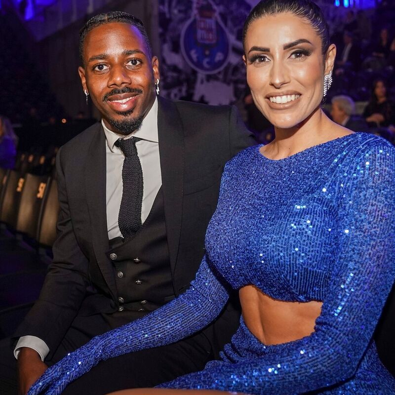 Wilson Manafá e Jéssica Jeremias