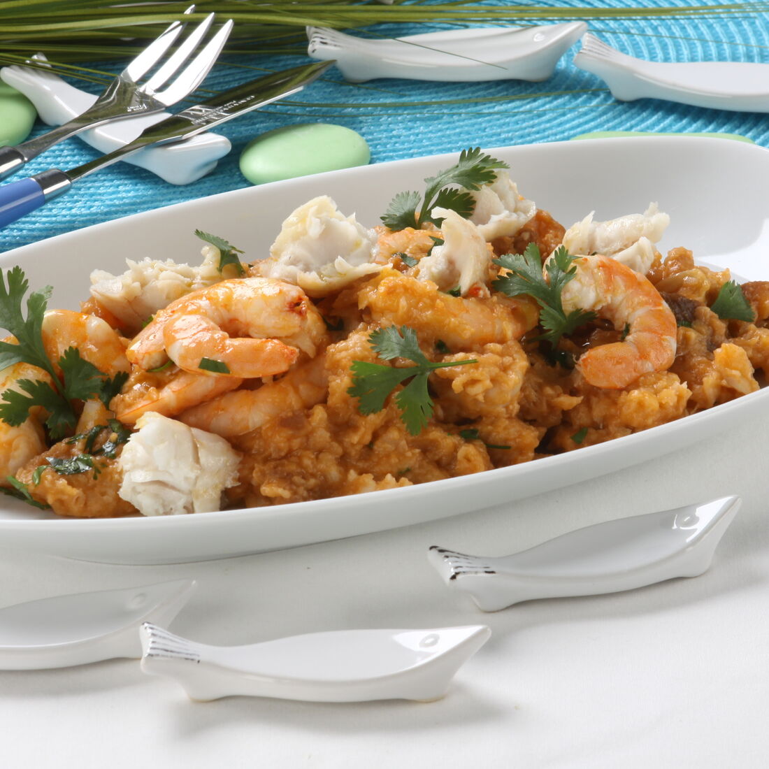 Açorda de pescada com camarão, um prato tradicional português