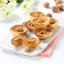 Queijadas de abóbora com nozes, um doce tradicional português