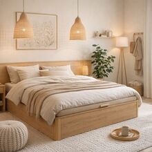 Sommier Pikolin Storage Bed Nat, indica