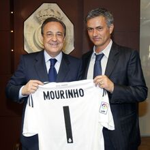 Florentino Pérez, José Mourinho