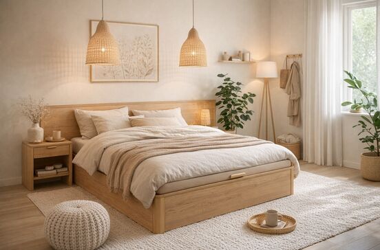 Sommier Pikolin Storage Bed Nat, indica