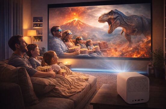 projetor Xiaomi Mi Smart 2 transforma a sua sala num cinema