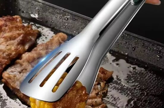 Pinça de precisão em aço inoxidável eleva a experiência na cozinha, acessível na AliExpress