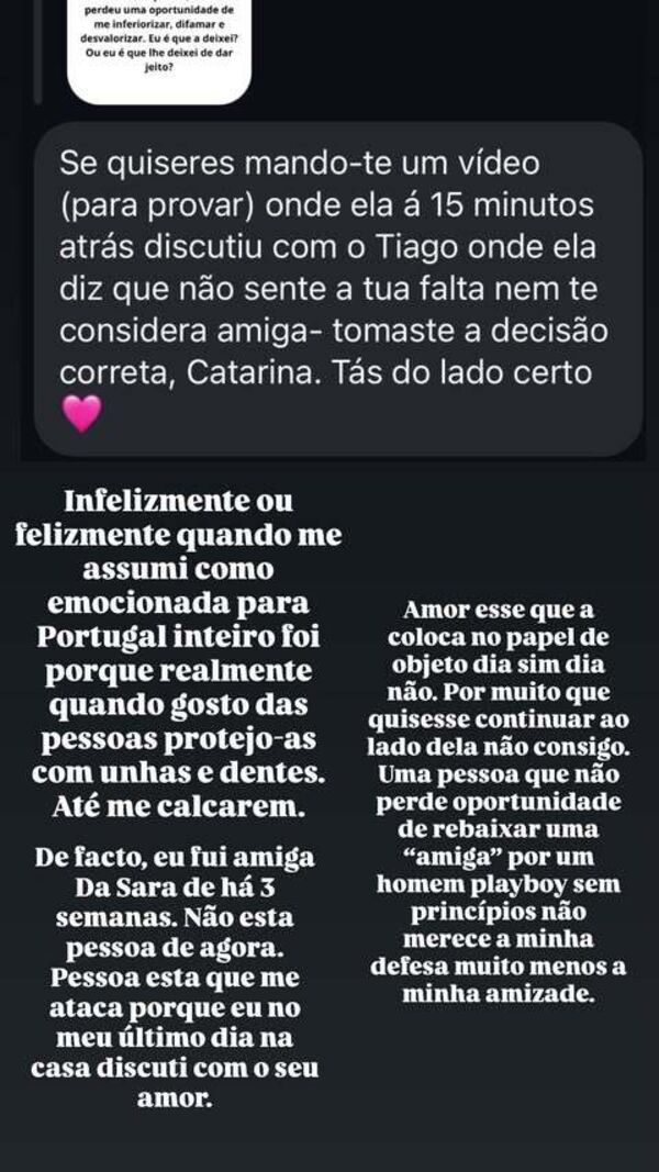 Catarina, story