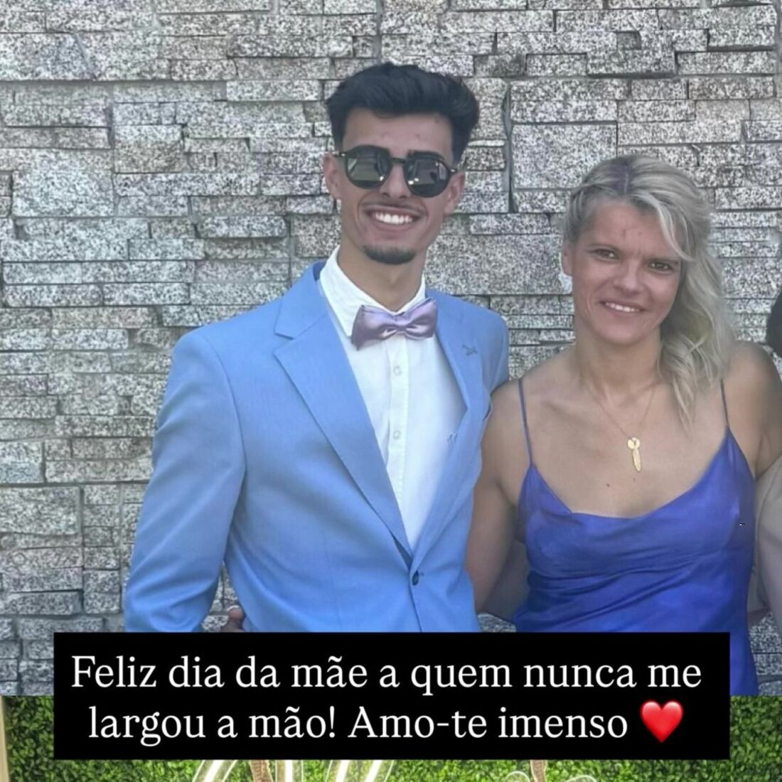Diogo Maia declara-se à mãe no Dia da Mãe: 'Amo-te imenso!' ❤️
