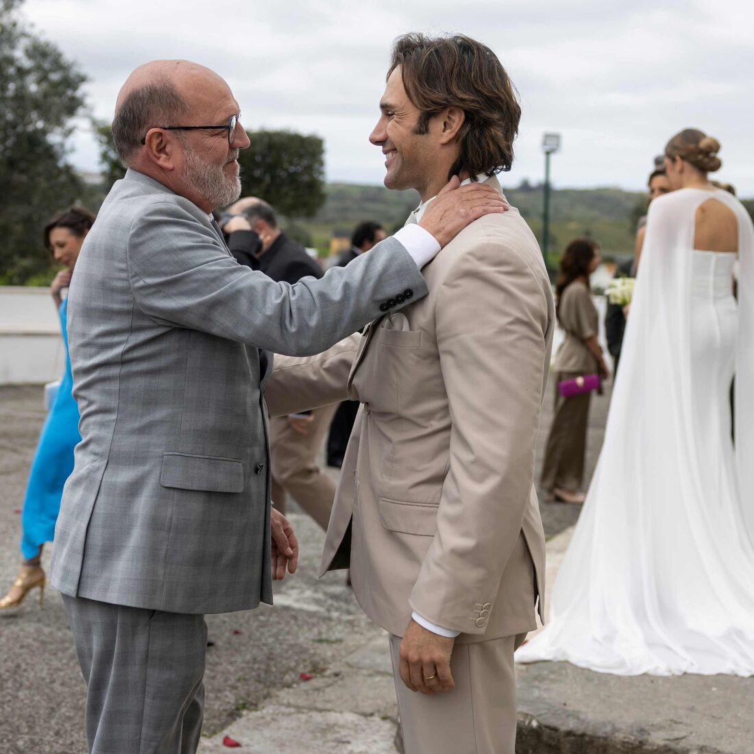 Casamento de Flor e Sammy em Terra Forte: emoção e celebração.
