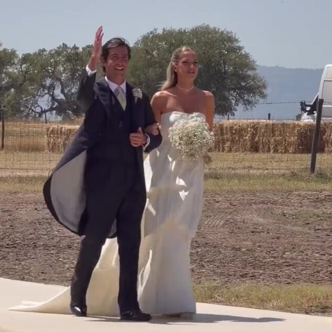 Júlia Palha e Frederico Porém Murta casam-se