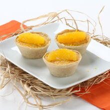 Queijadas de laranja com gengibre, uma doçura cítrica