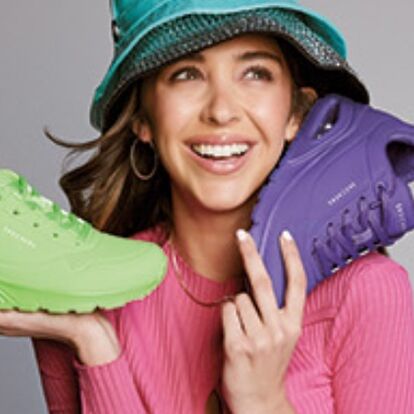 Skechers Street Uno: estilo vibrante e conforto a metade do preço na Amazon