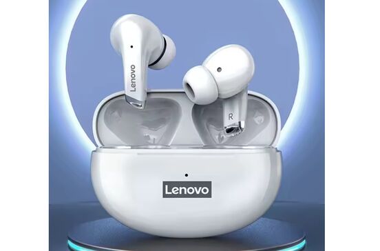 Fones de ouvido lenovo lp5 tws sem fio bluetooth