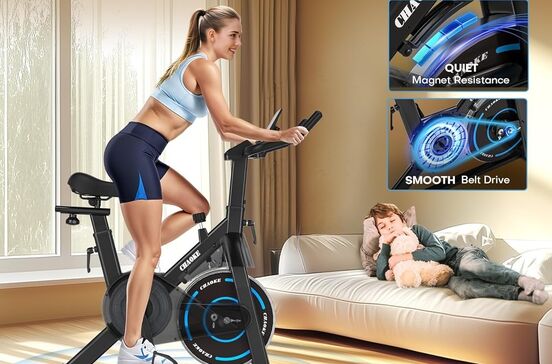 Bicicleta estática magnética da CHAOKE