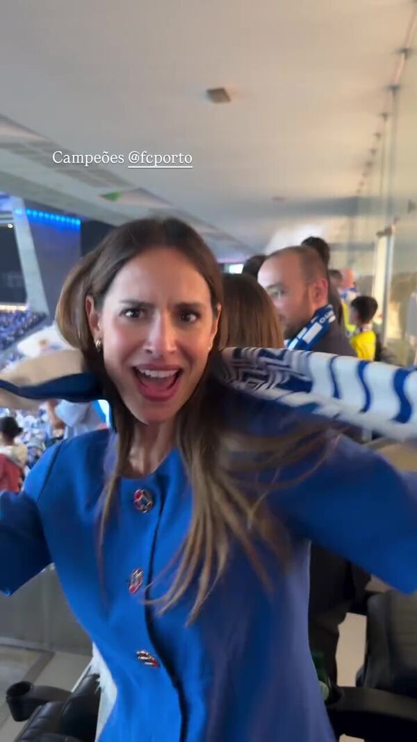 Mariana Monteiro e Bruno Gonçalves festejam título do FC Porto