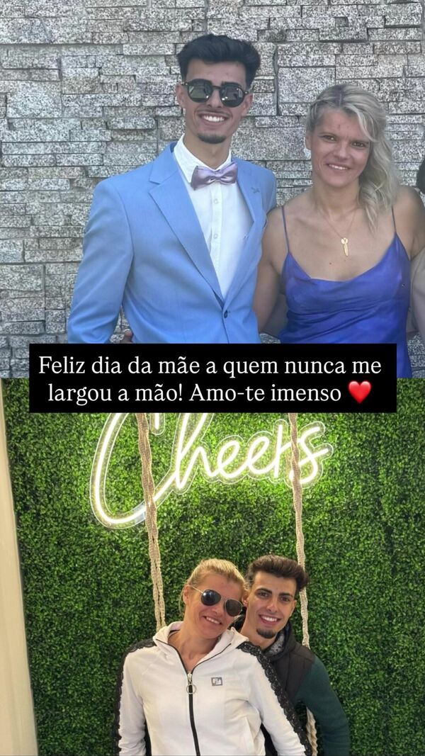 Diogo Maia declara-se à mãe no Dia da Mãe: 'Amo-te imenso!' ❤️
