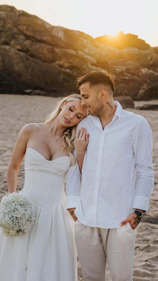 Rodrigo Zalazar, Emily Claire, casamento