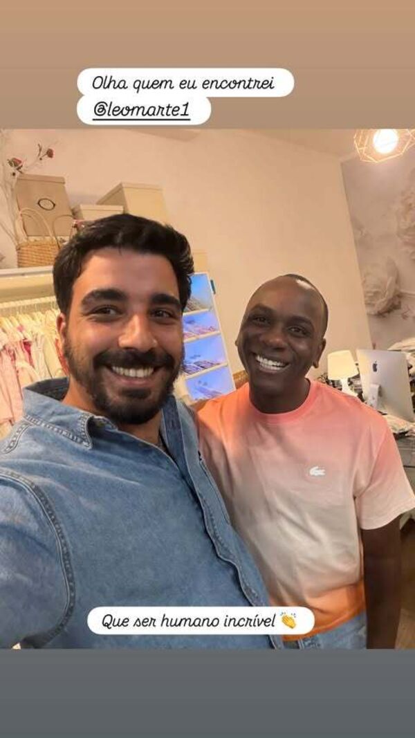 Rui Filipe com Leomarte