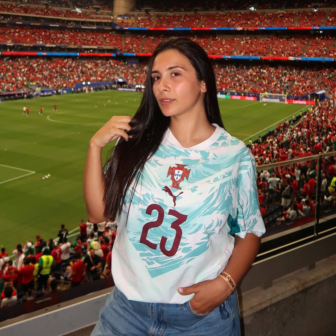 Tatiana Rendeiro Torres, companheira de Vitinha