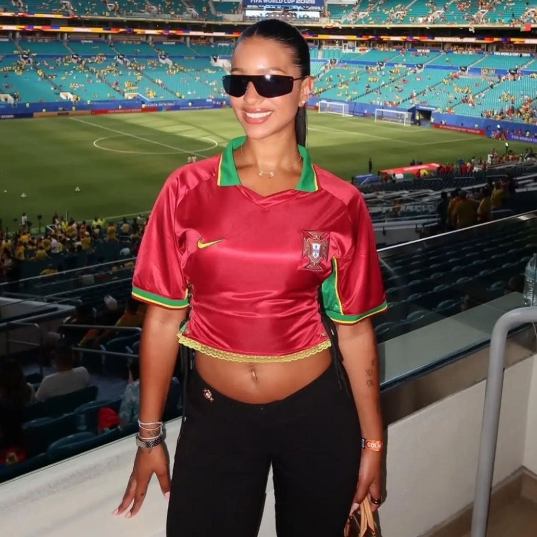 Thalyta Silva, namorada de Nuno Mendes