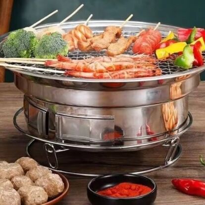 Grelhador de mesa portátil estilo hibachi
