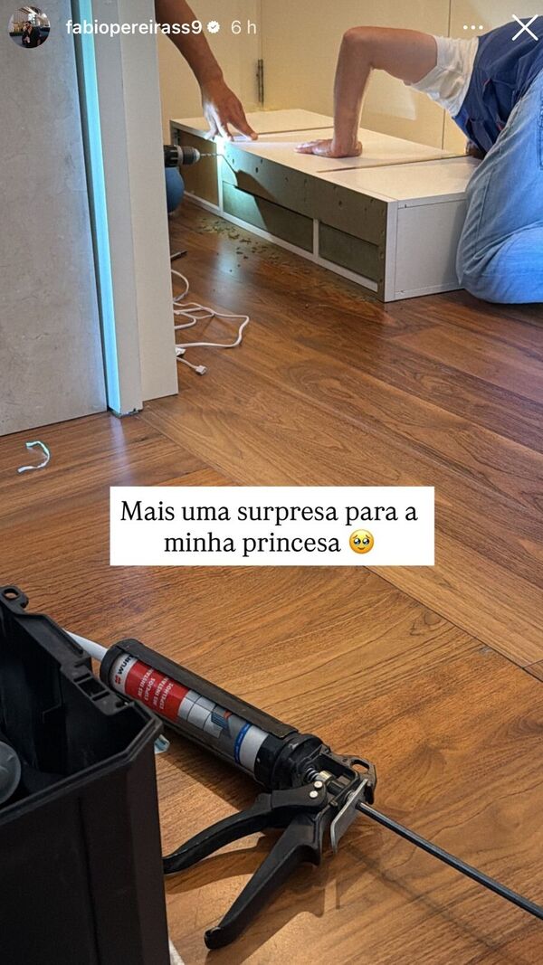 Fábio Pereira, surpresa