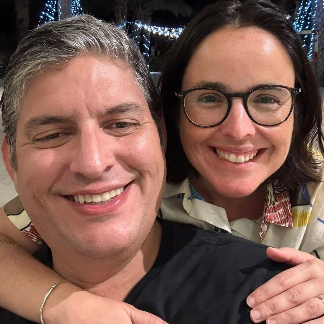 Daniel Leitão com Joana Marques