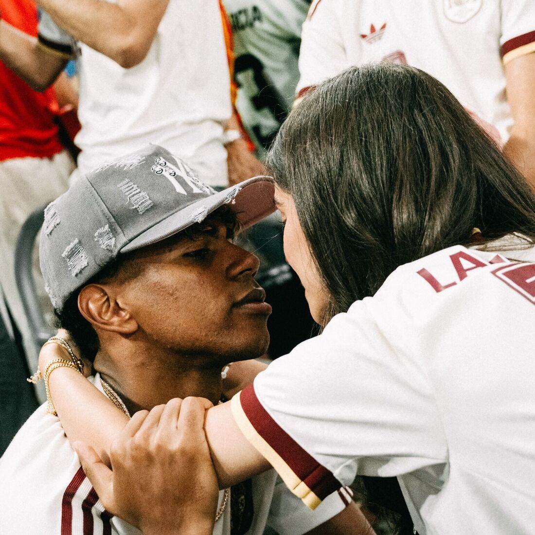 Lamine Yamal e Inés Garcia