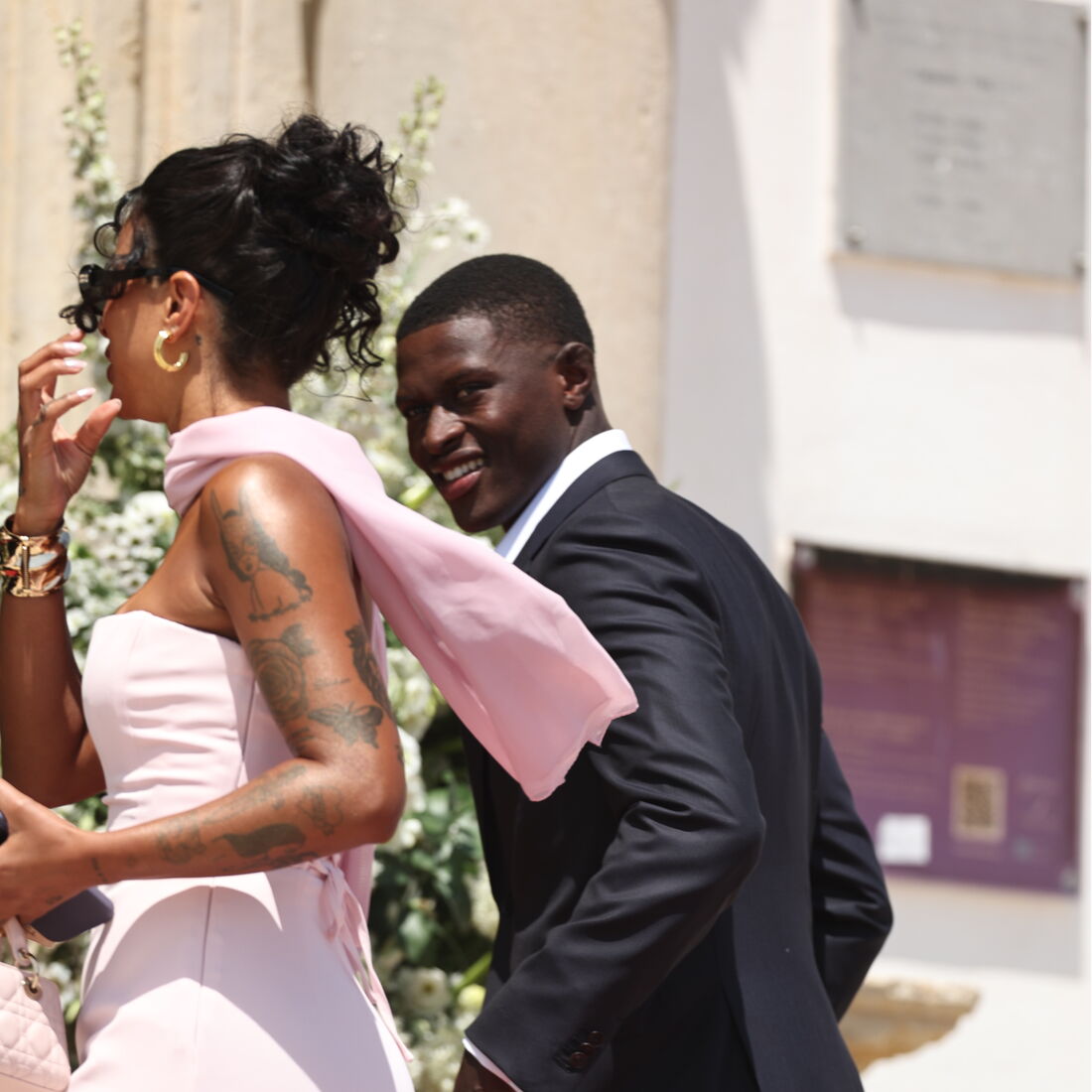 Futebolistas celebram casamento de Gonçalo Ramos