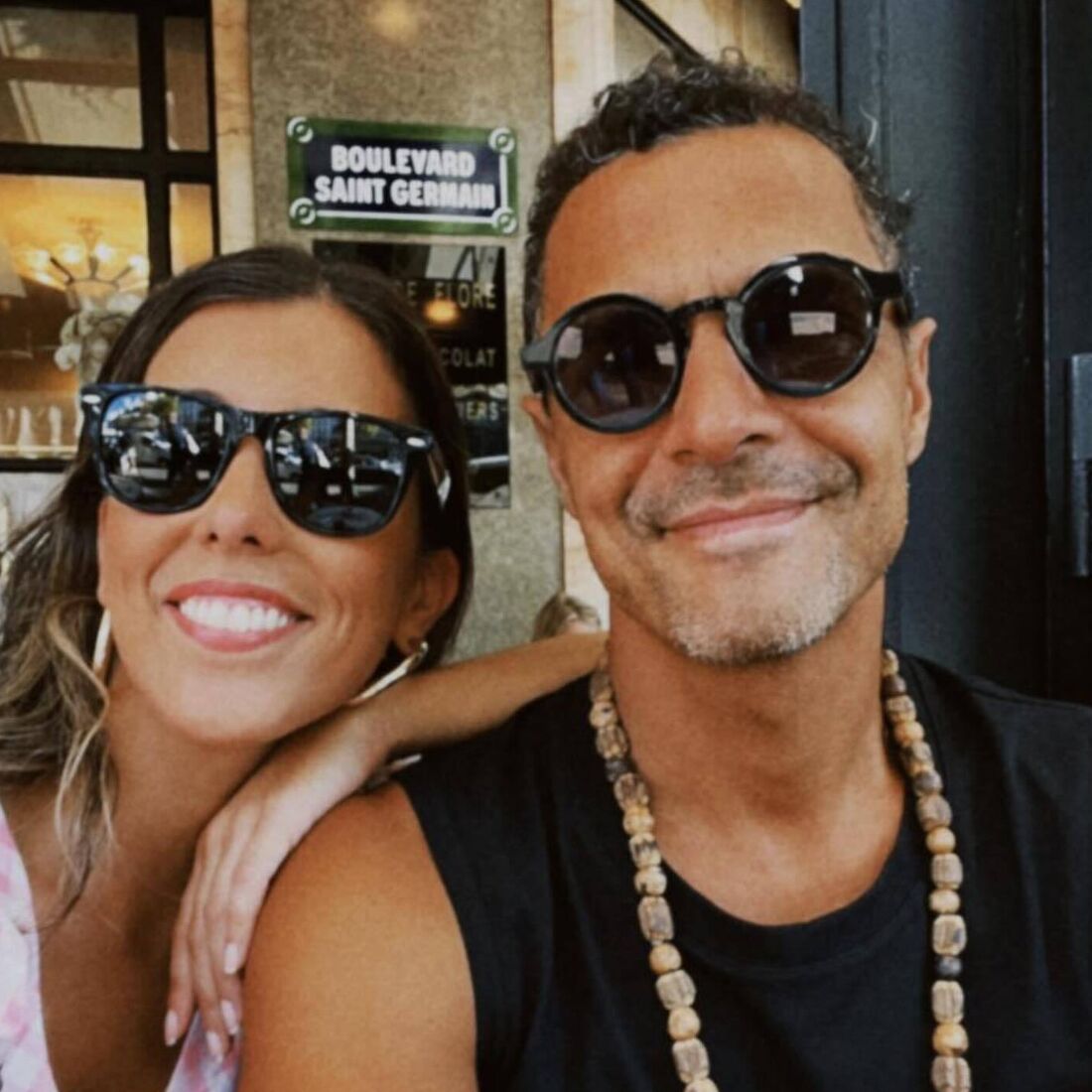 Pedro Hossi e namorada