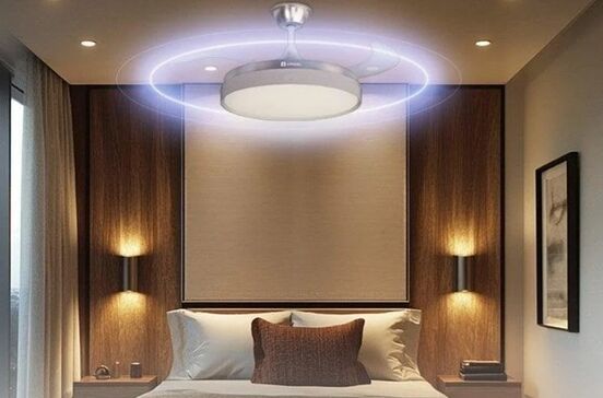ventoinha de teto com luz Origial AIRBLISS CEILING RETRACTABLE 25WIN