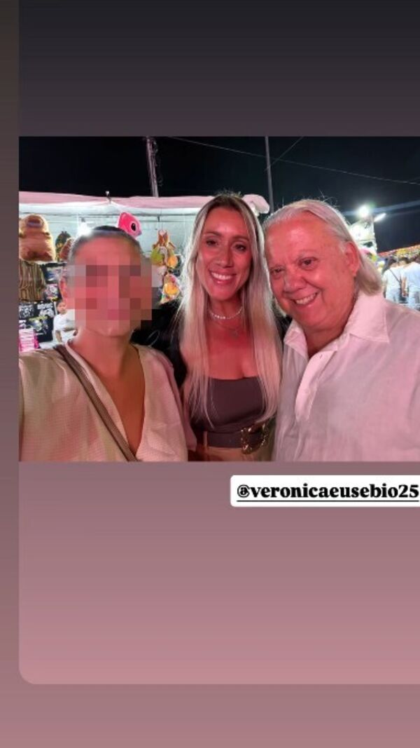 Verónica esteve com Carlos