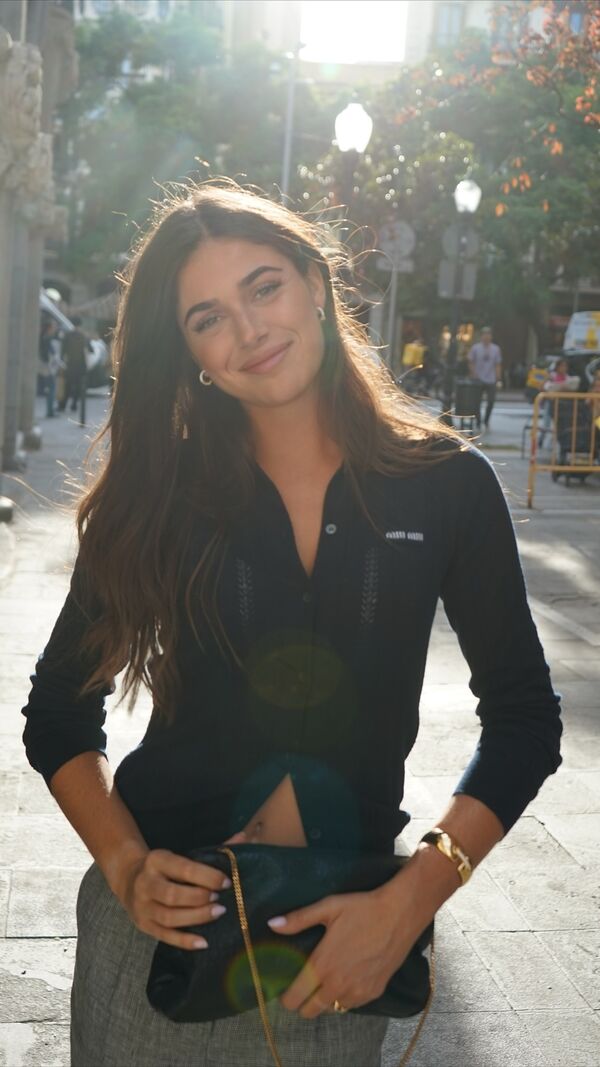 Sira Martínez, filha de Luis Enrique