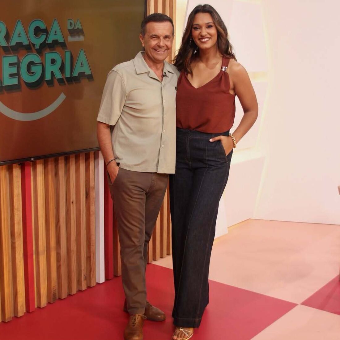 Jorge Gabriel e Lara Lopes