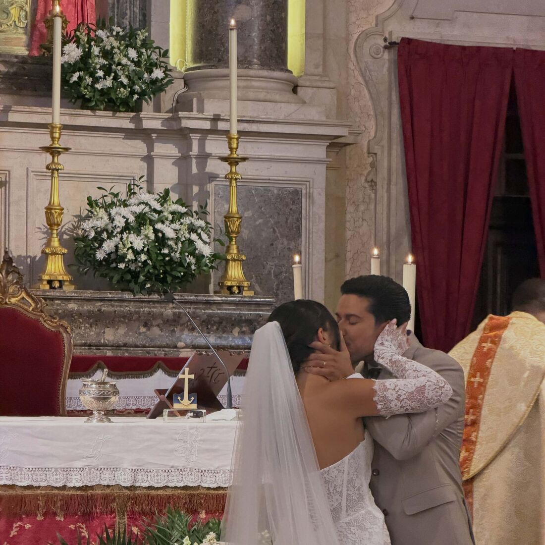 Daniel Palmeiro do 'Love On Top' casou-se com Inês Brito