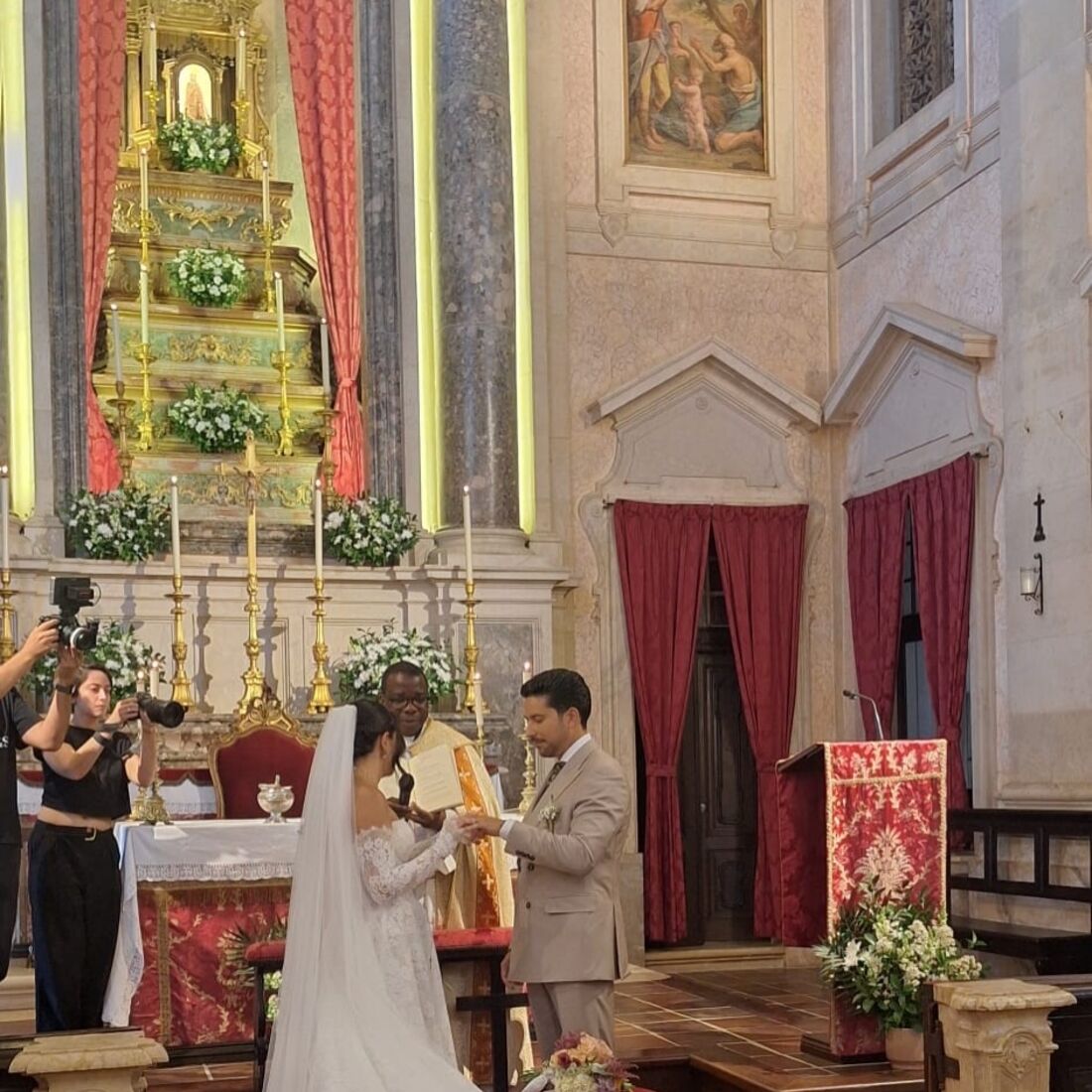Daniel Palmeiro do 'Love On Top' casou-se com Inês Brito